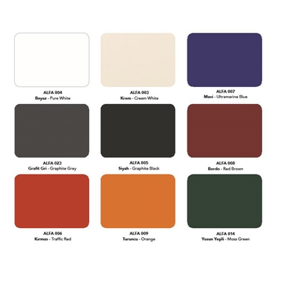 Resim Alfabond Renk Kartelası